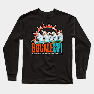 Miami Dolphins Roller Coaster Celly Long Sleeve T-Shirt